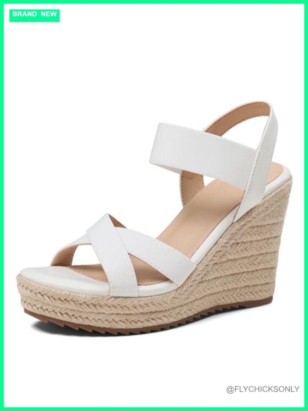 mikarka Wedges Heels for Women Open Toe Espadrilles Platform Sandals